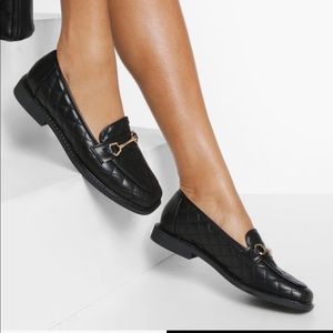 Quilted Oxford loafers